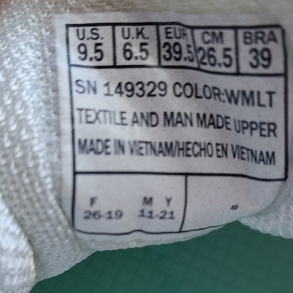 Skechers Glide Step Memory Foam Sneakers Comfort Shoe Tie Dye Rainbow 9.5 Air - Picture 2 of 10